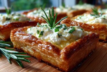 Rosemary Goat Cheese Tart