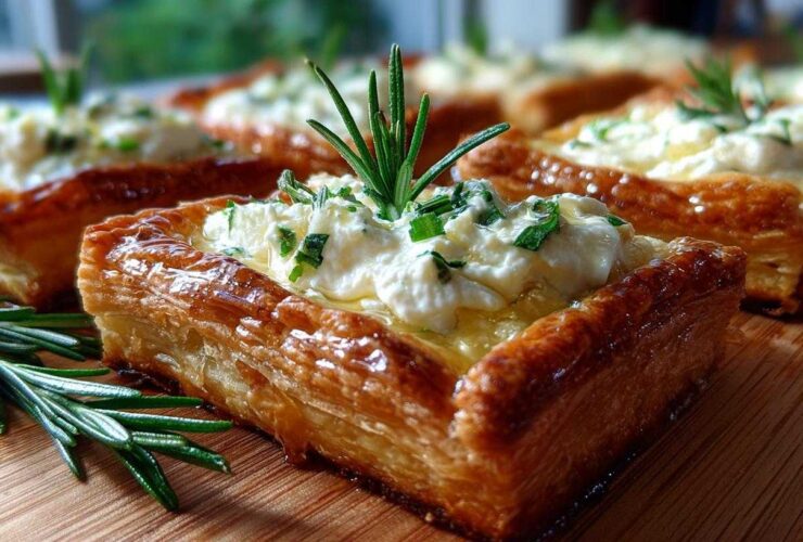 Rosemary Goat Cheese Tart