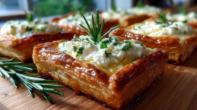 Rosemary Goat Cheese Tart