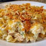 Slow cooker tuna noodle casserole