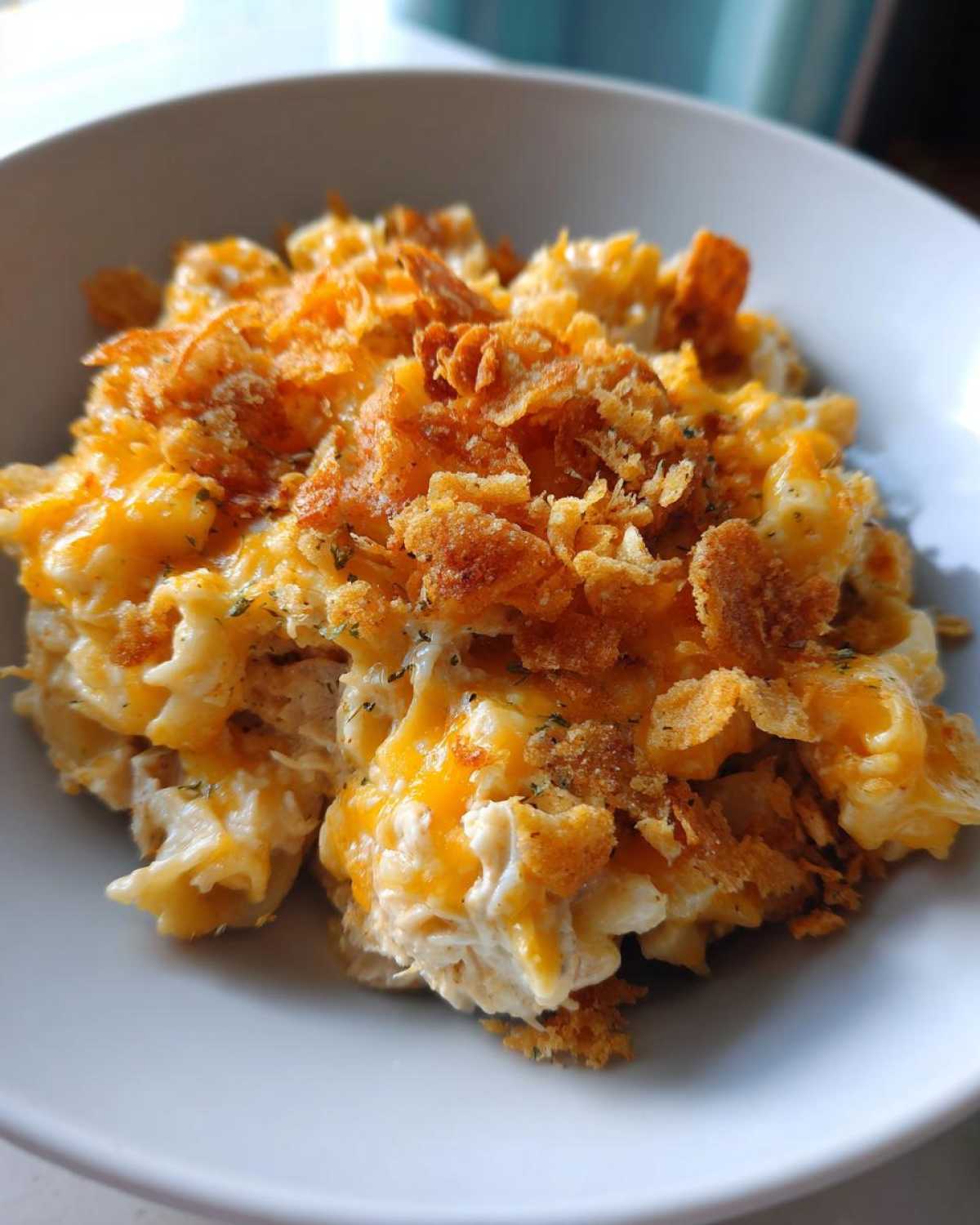 Slow cooker tuna noodle casserole - detail 3