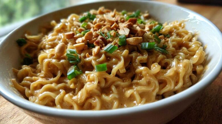Spicy Peanut Butter Ramen