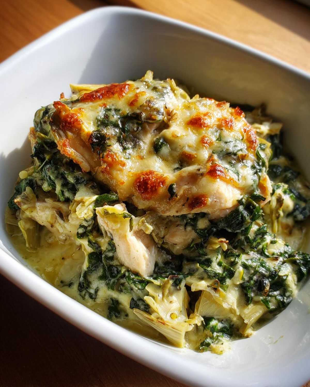 Spinach Artichoke Chicken - detail 2