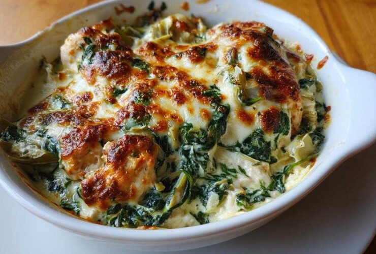 Spinach Artichoke Chicken