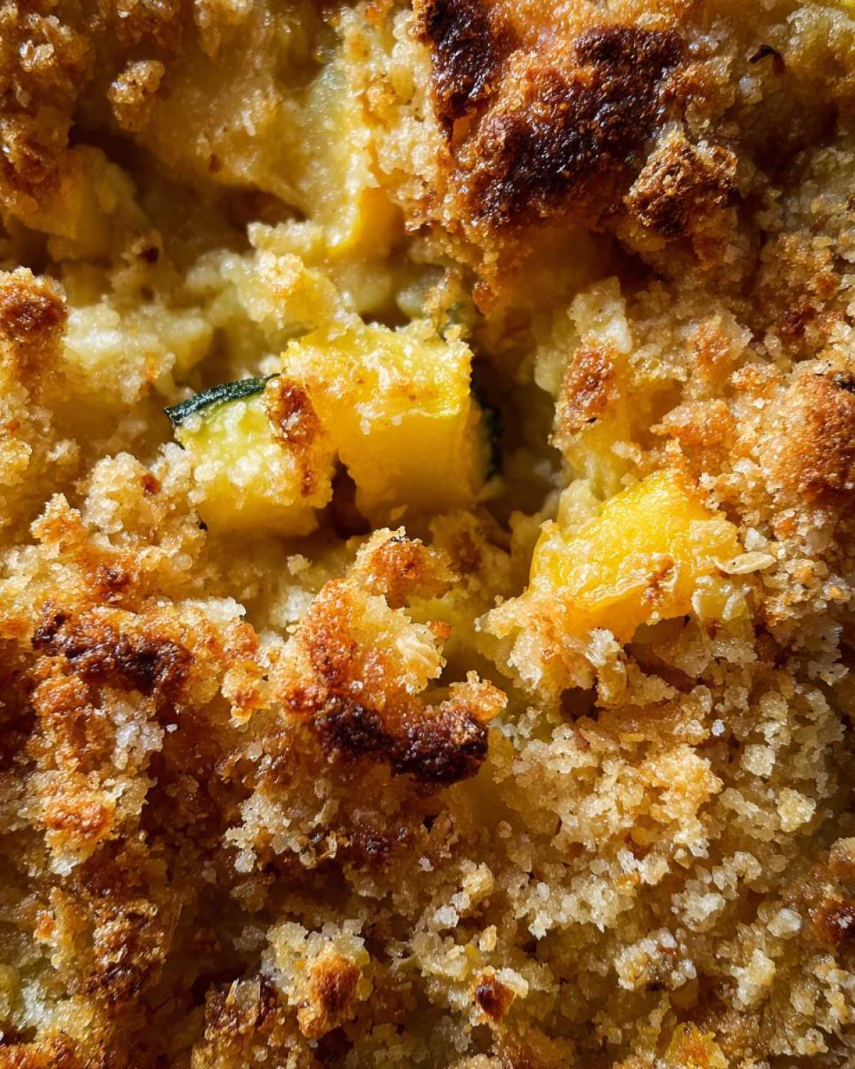 Summer squash casserole - detail 1