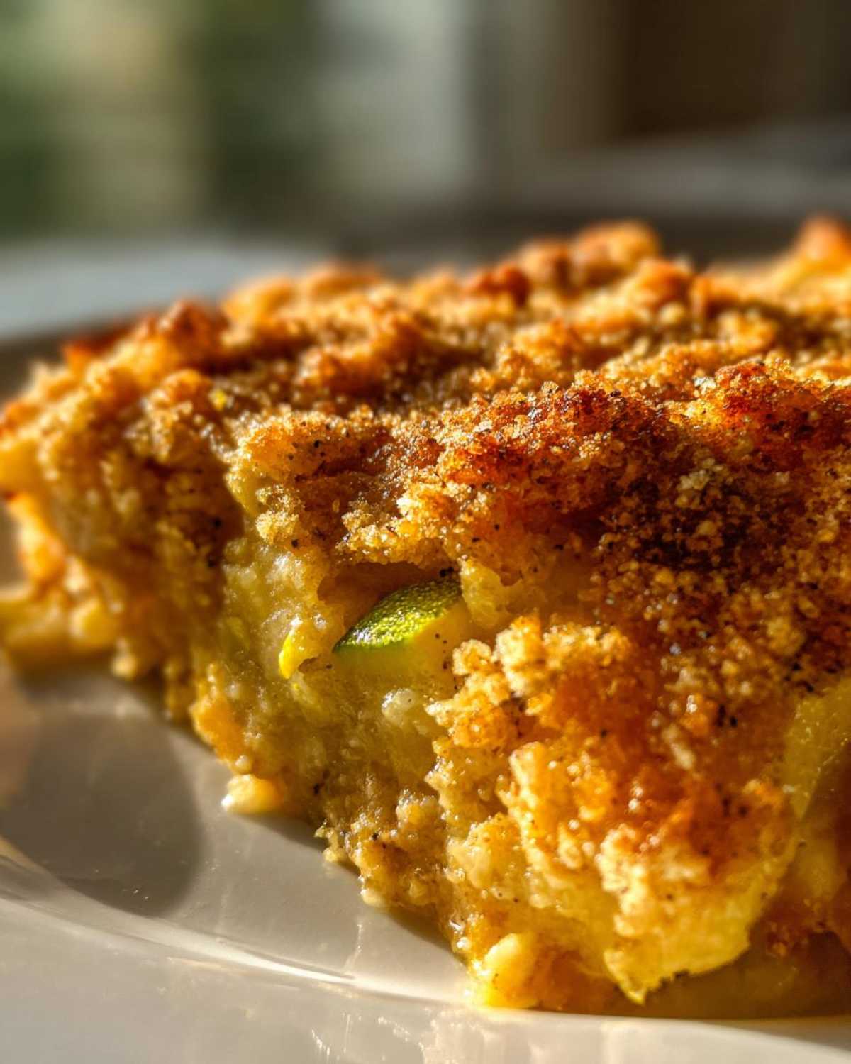 Summer squash casserole - detail 2