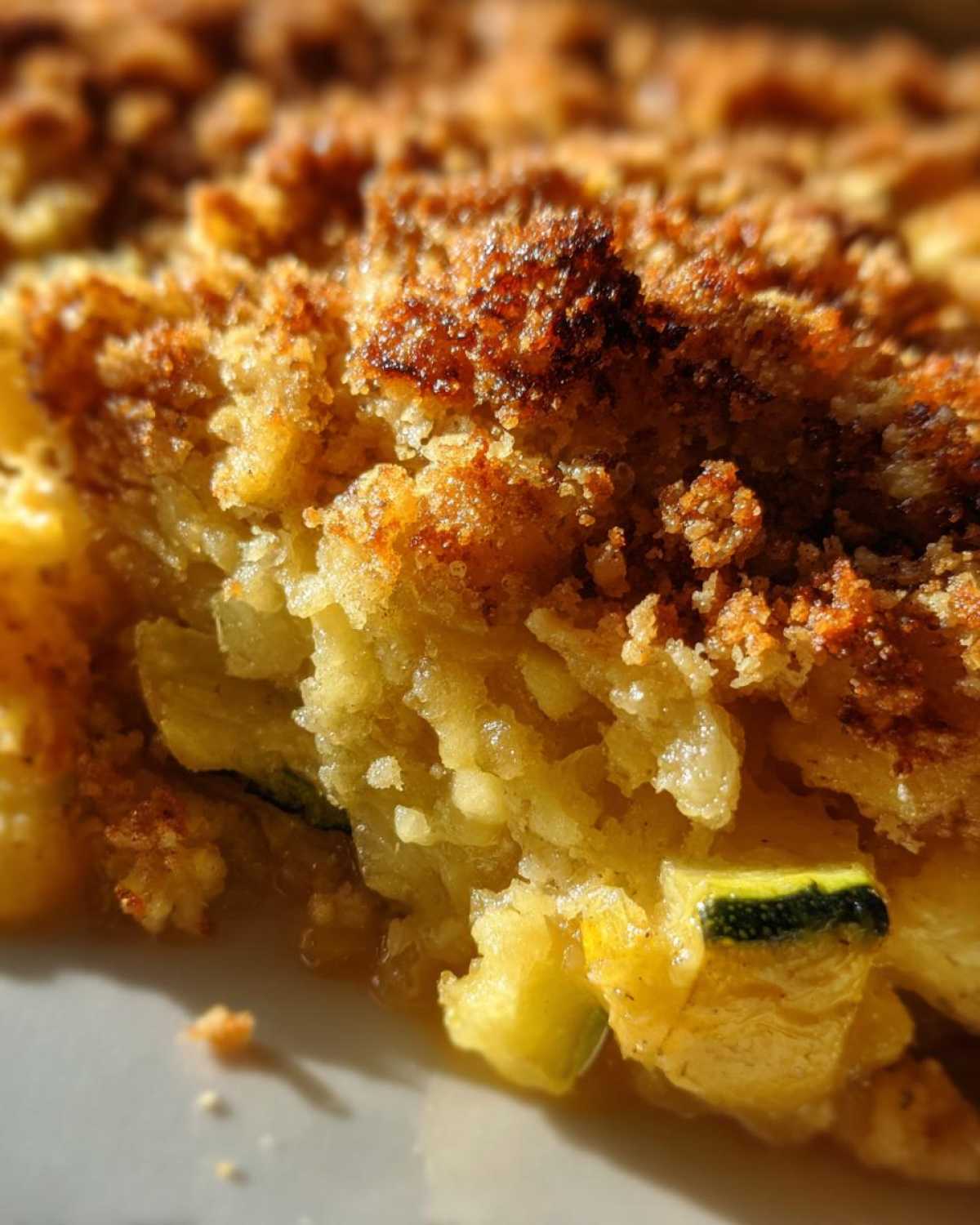 Summer squash casserole - detail 3