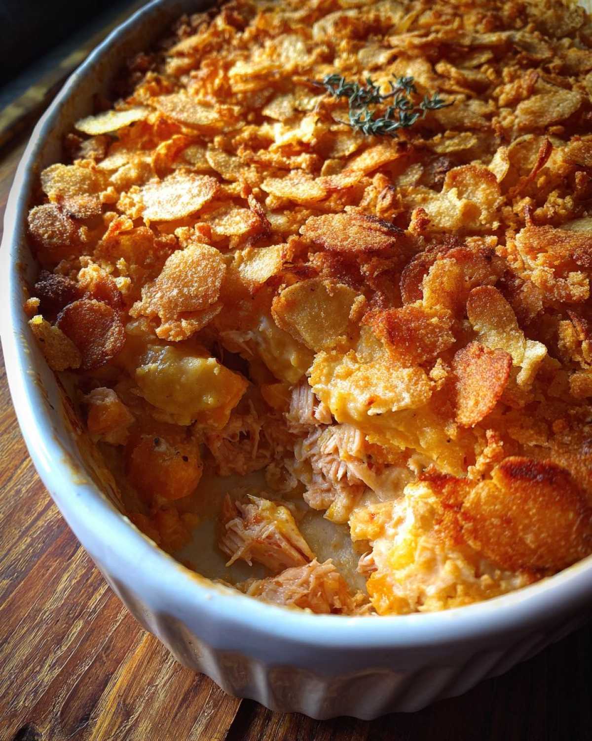 Sweet potato tuna casserole - detail 3
