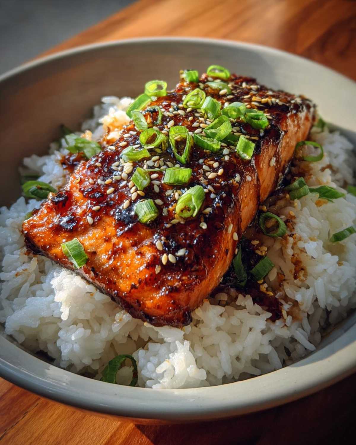 Teriyaki Salmon Bowl - detail 4