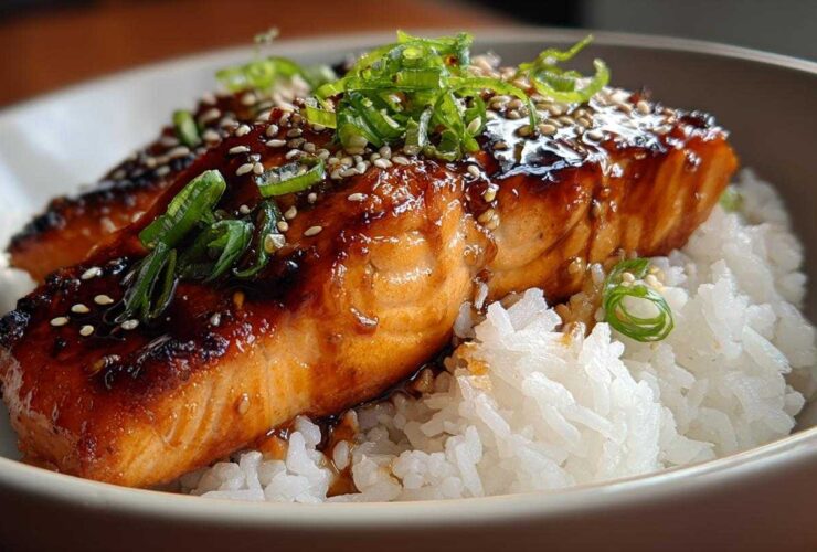 Teriyaki Salmon Bowl