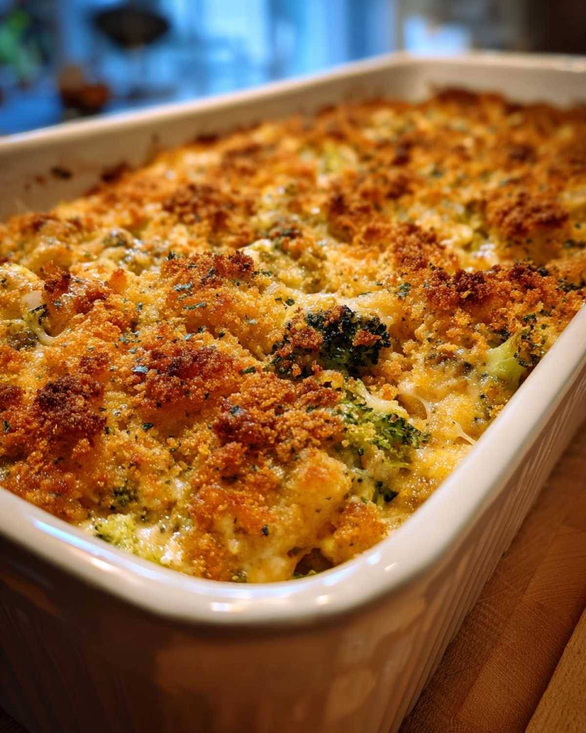 Tuna and broccoli casserole - detail 3