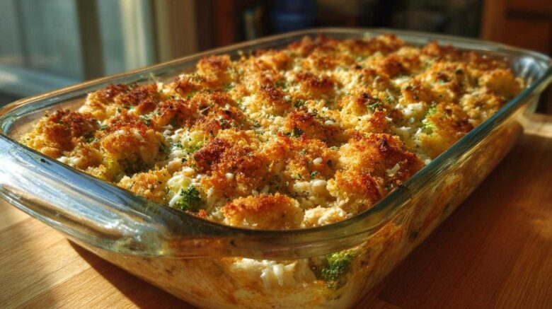 Tuna and broccoli casserole