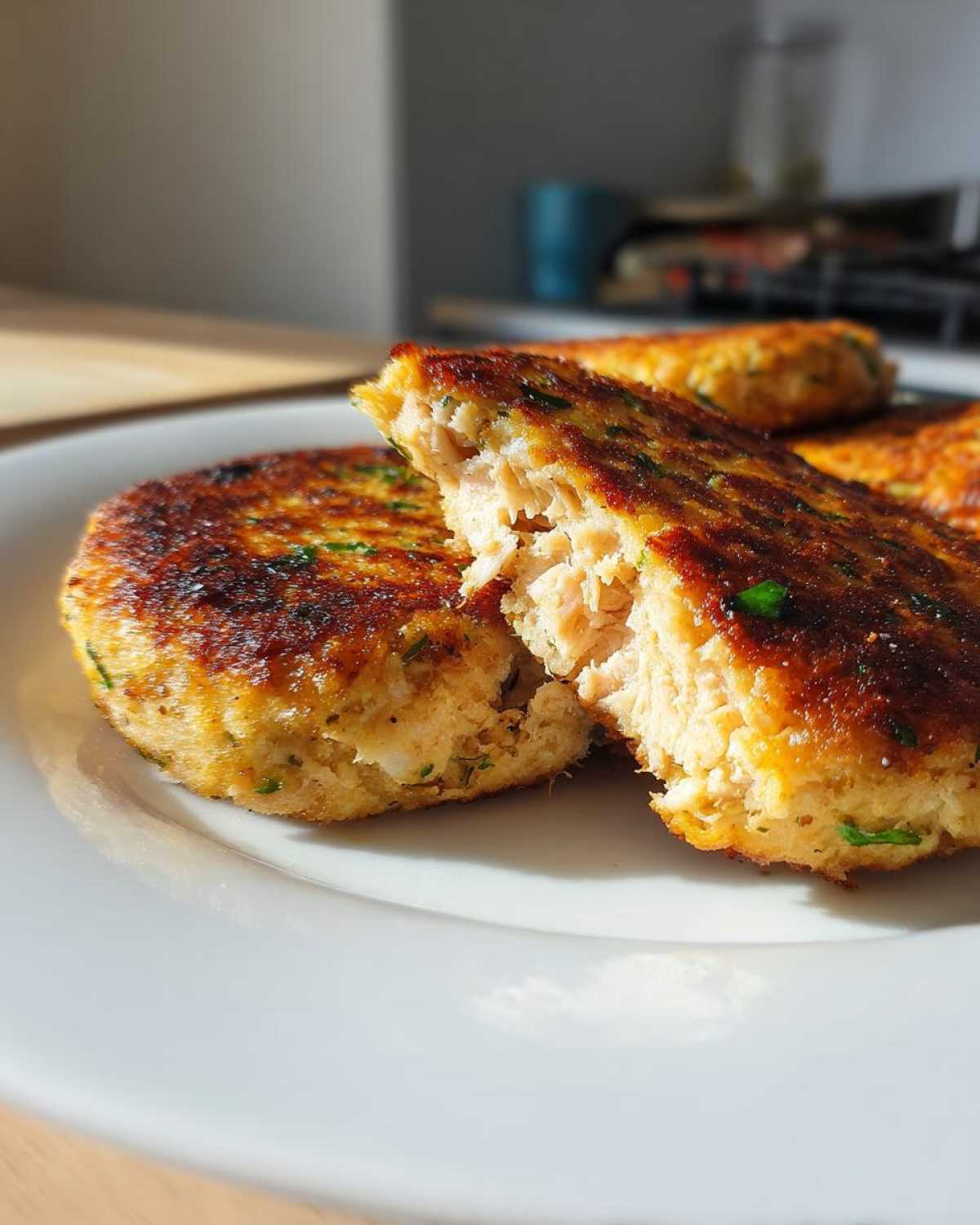 Tuna patties - detail 1