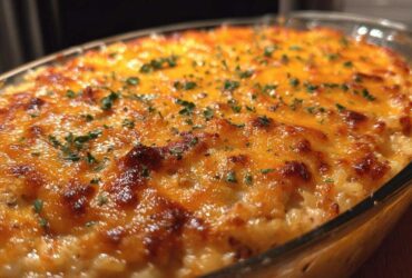 Tuna rice casserole
