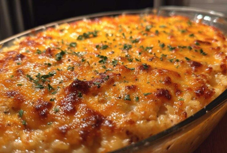 Tuna rice casserole