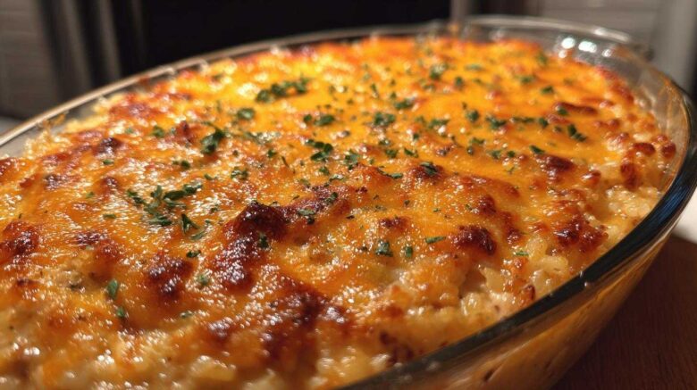 Tuna rice casserole