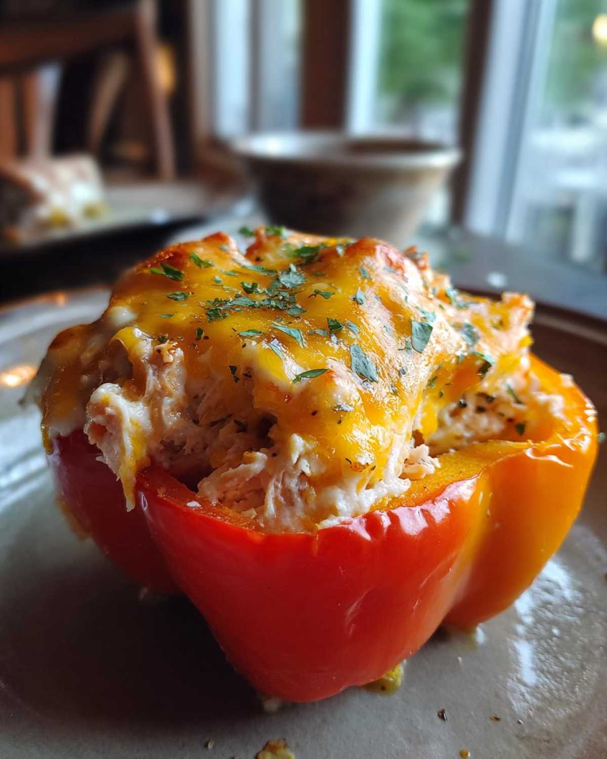 Tuna-stuffed bell peppers - detail 4