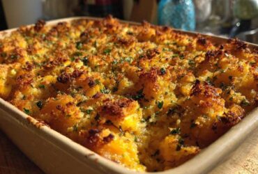 Twice-baked squash casserole