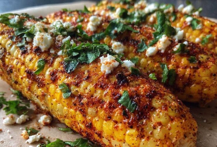 Vegan Mexican street corn