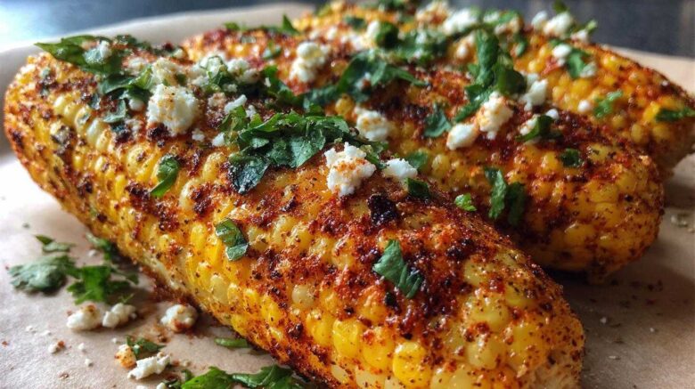 Vegan Mexican street corn