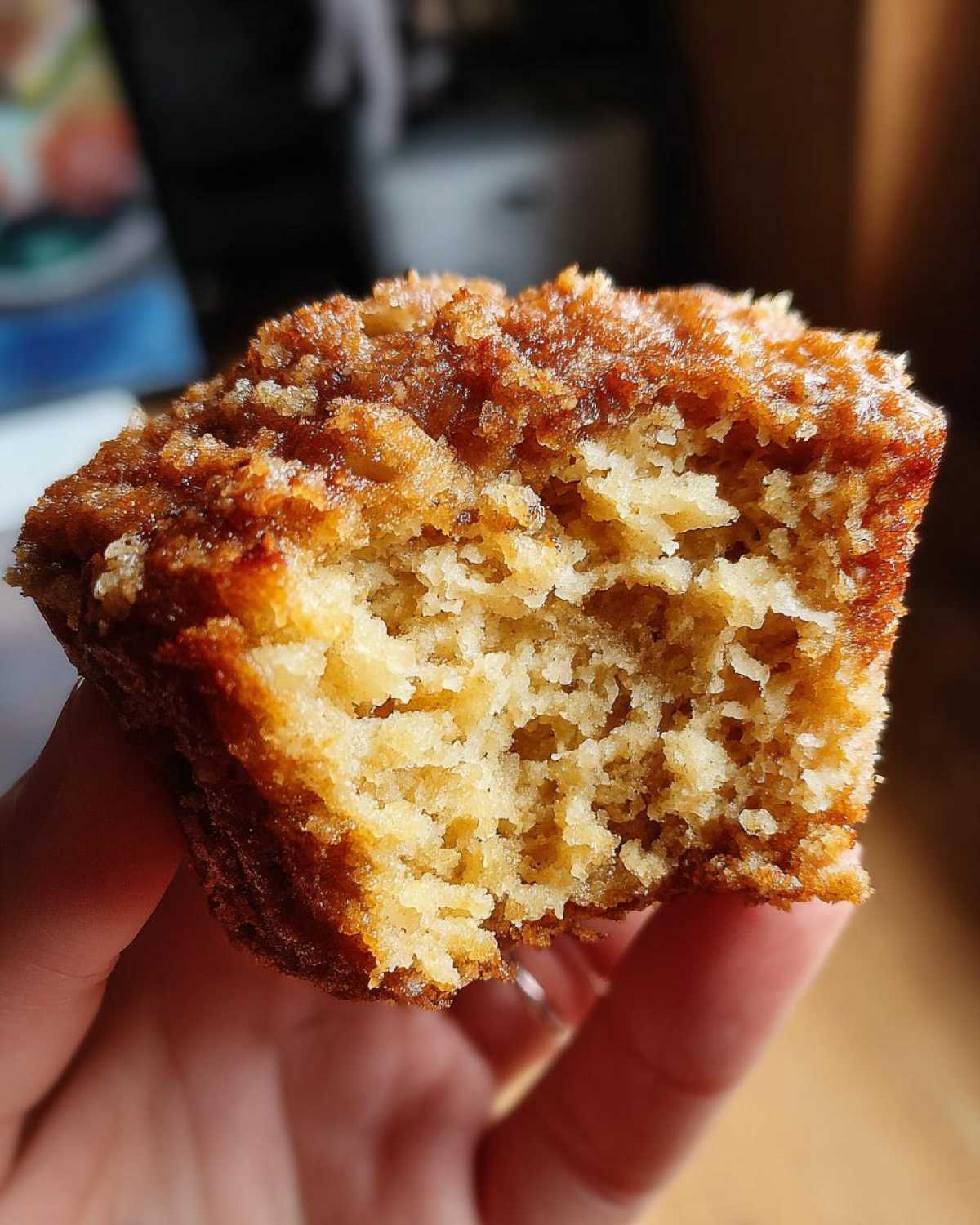 Vegan banana muffins - detail 4