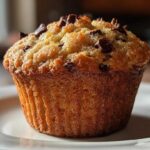 Vegan chocolate chip muffins
