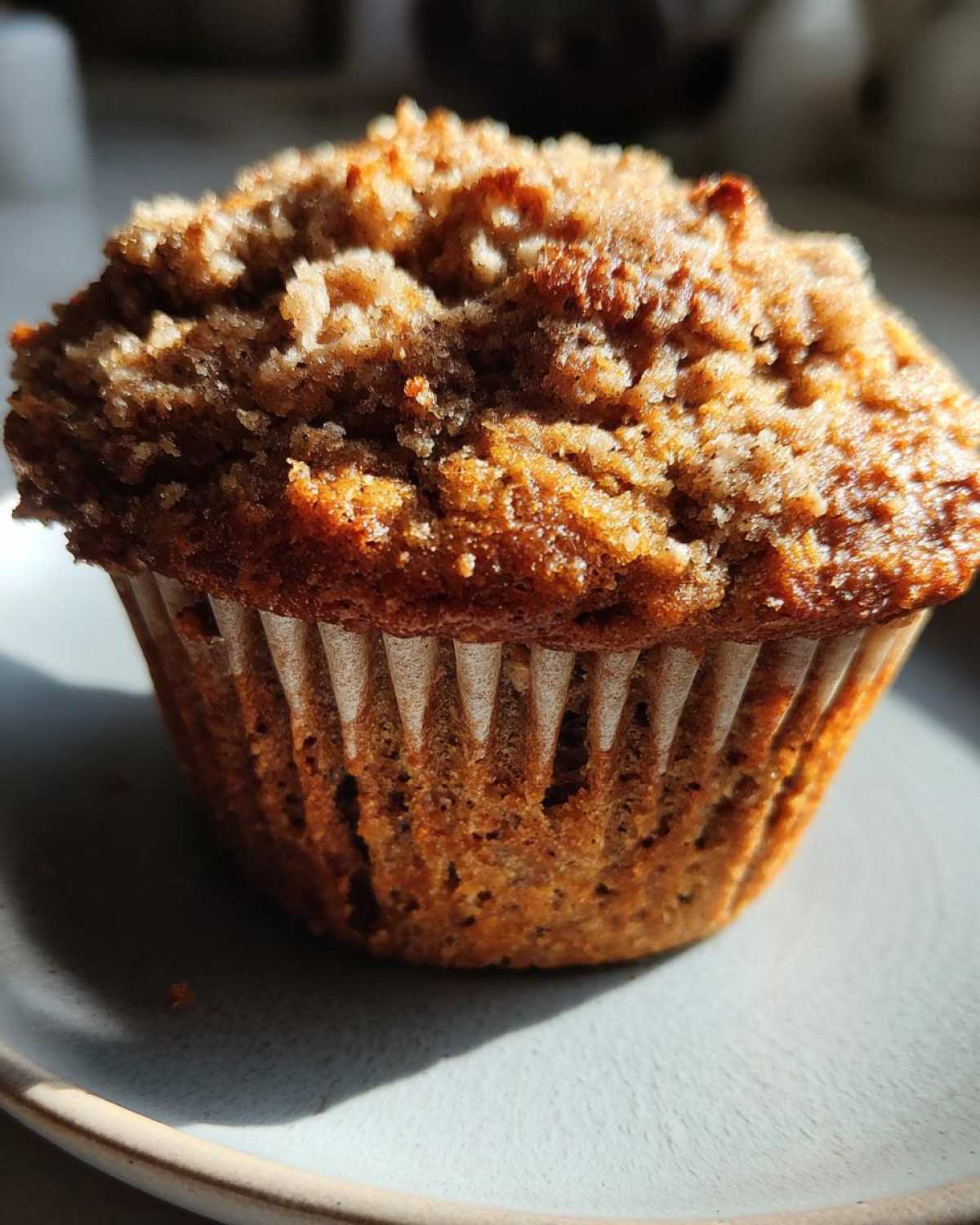 Vegan protein muffins - detail 1