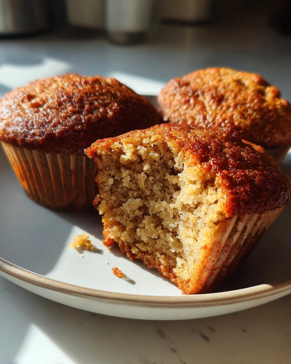 Vegan protein muffins - detail 2