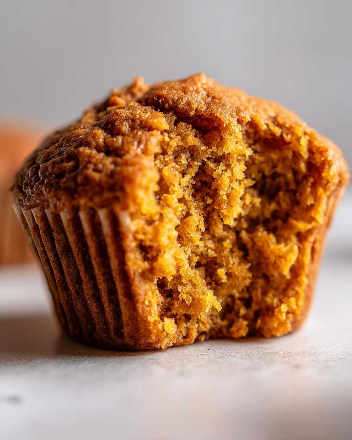 Vegan pumpkin muffins - detail 3