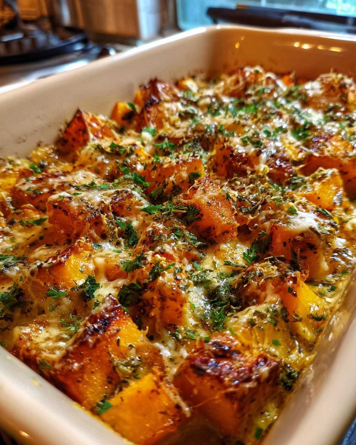 Winter squash casserole - detail 2