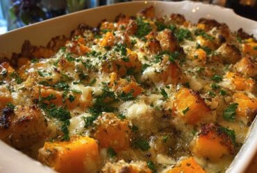 Winter squash casserole