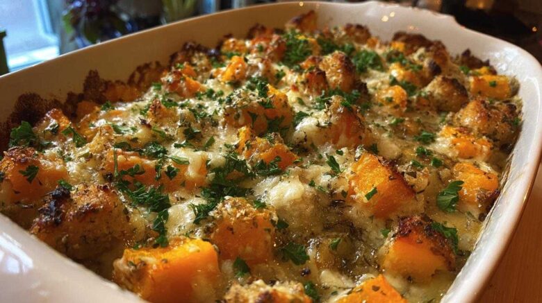 Winter squash casserole