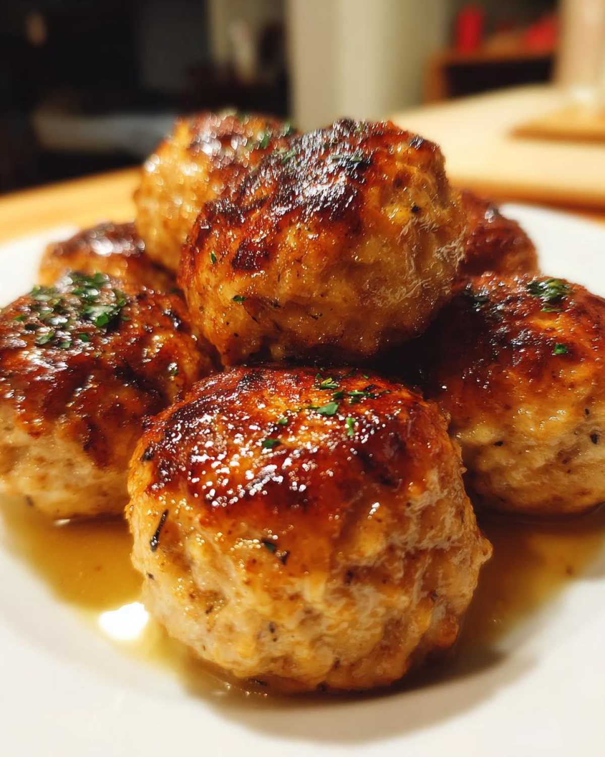 Air Fryer Turkey Meatballs - detail 2