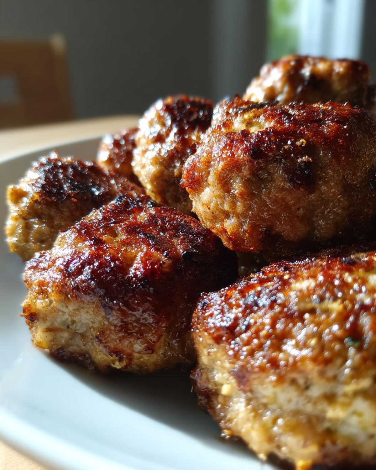 Air Fryer Turkey Meatballs - detail 3