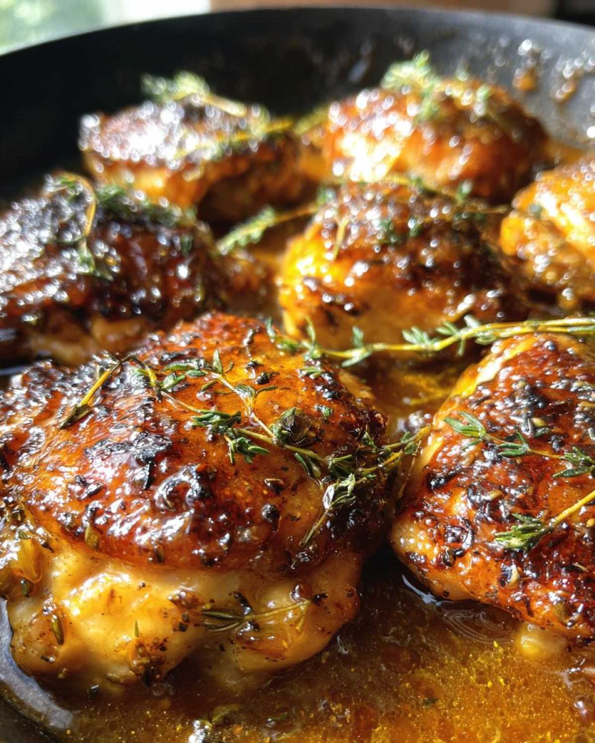 Apple Cider Chicken Thighs - detail 1