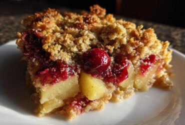 Apple Cranberry Crisp