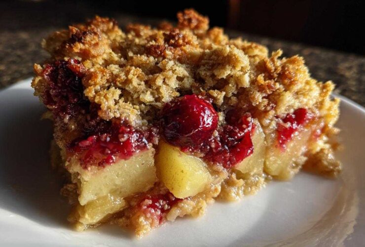 Apple Cranberry Crisp