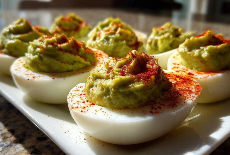 Avocado Deviled Eggs
