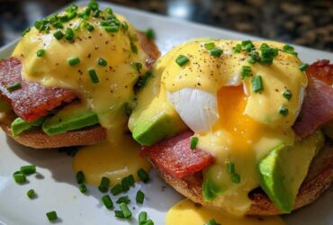 Avocado Eggs Benedict