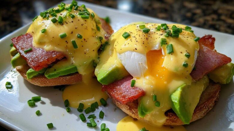 Avocado Eggs Benedict