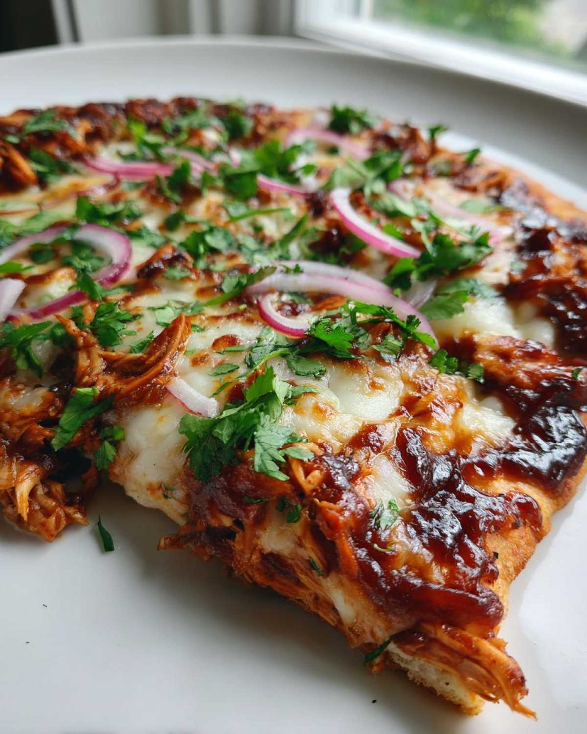 BBQ Chicken Flatbread Pizza - detail 2
