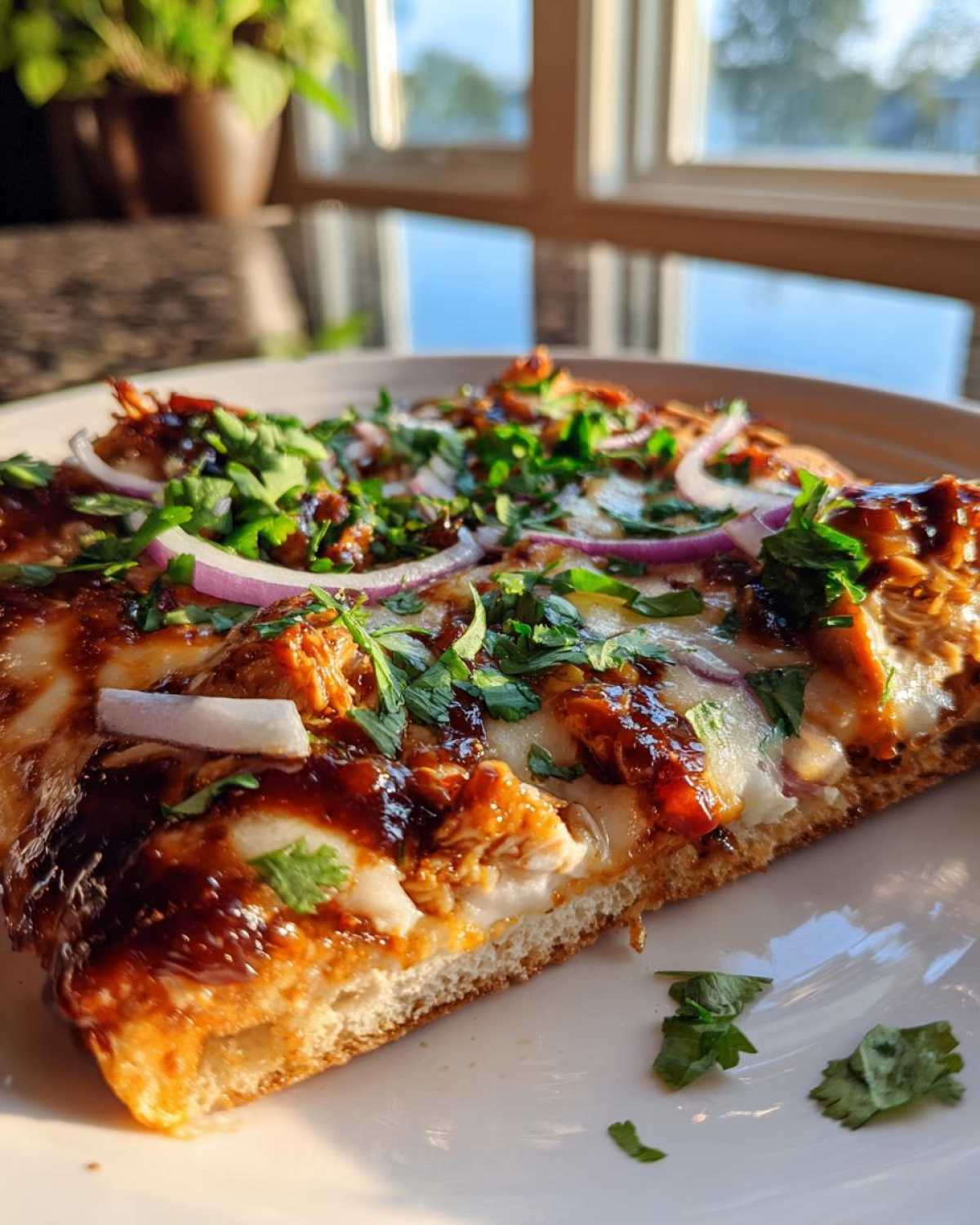 BBQ Chicken Flatbread Pizza - detail 4