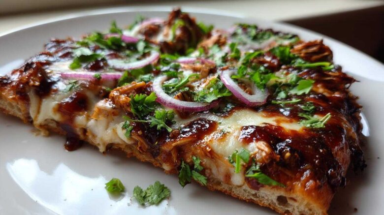BBQ Chicken Flatbread Pizza