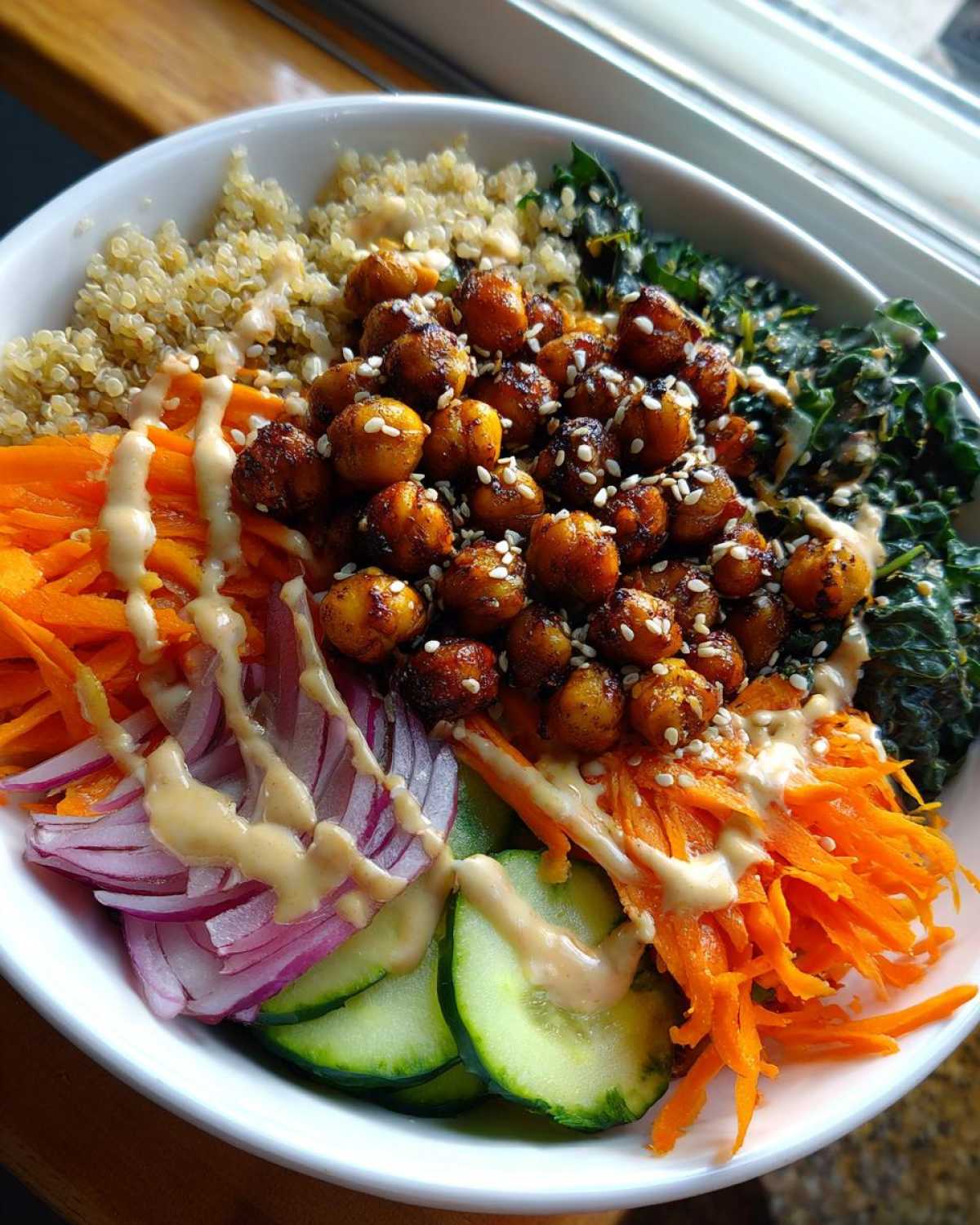 BBQ Chickpea Buddha Bowl - detail 4