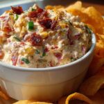 BLT Dip with Corn Chips