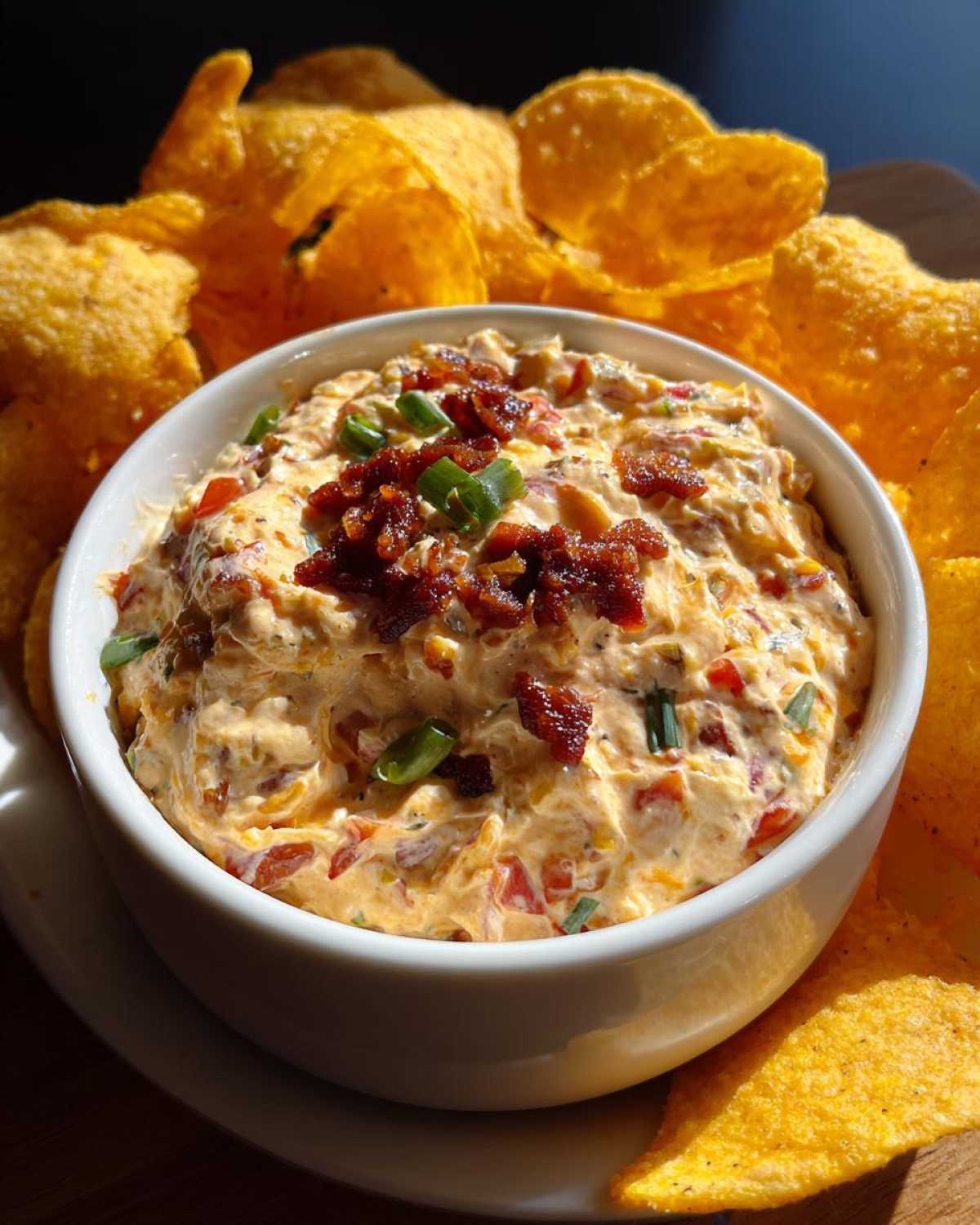 BLT Dip with Corn Chips - detail 3