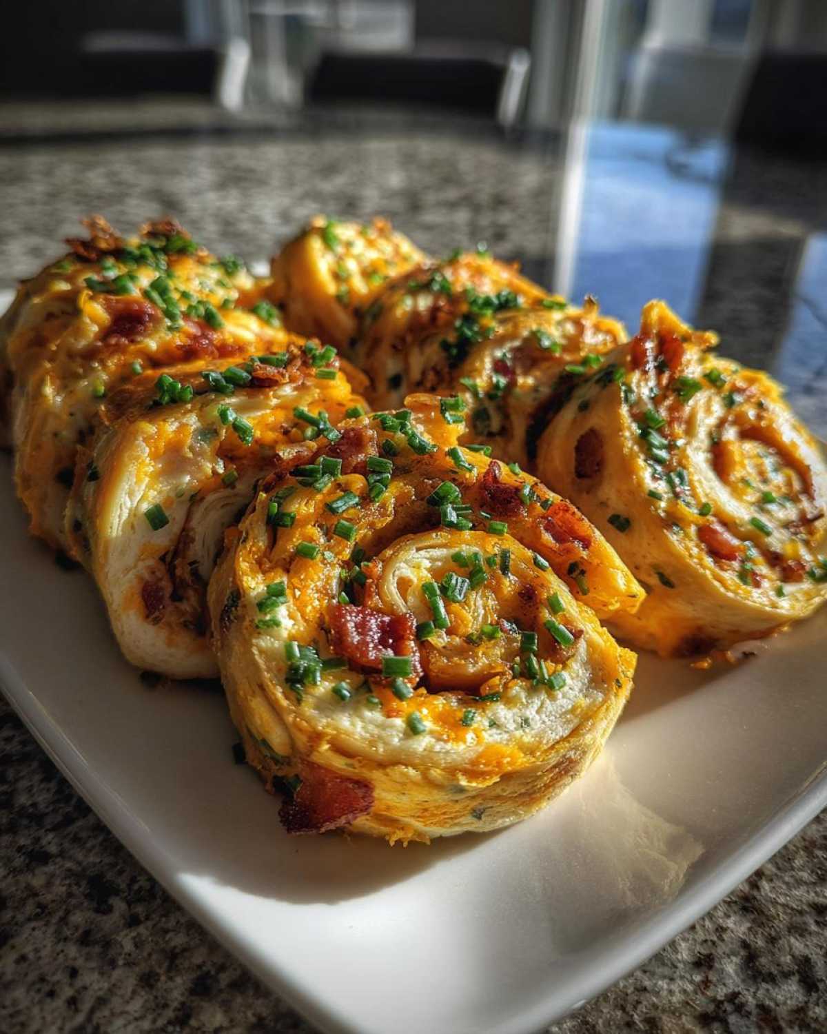 Bacon Cheddar Ranch Pinwheels - detail 1