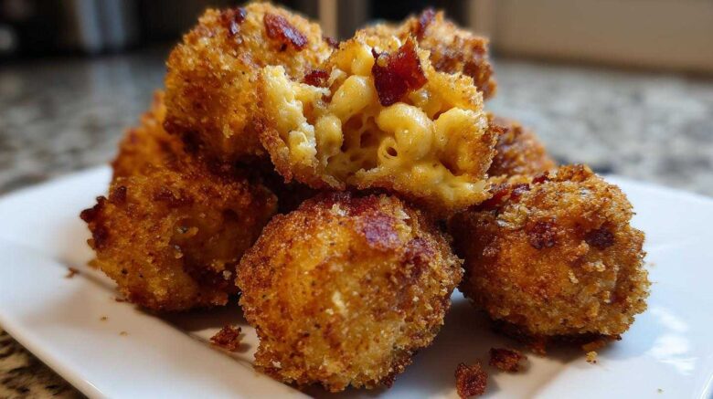 Bacon Mac and Cheese Bites