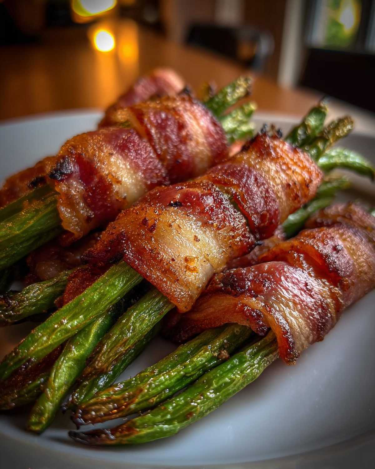 Bacon-Wrapped Green Bean Bundles - detail 1