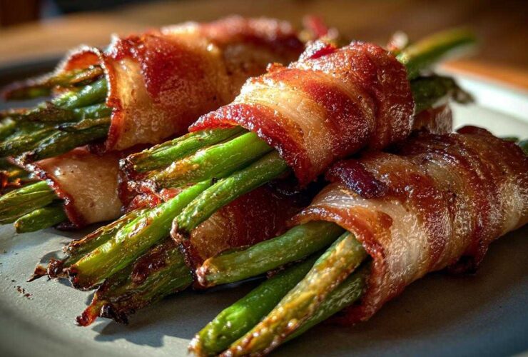 Bacon-Wrapped Green Bean Bundles